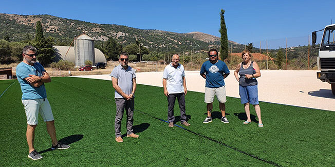 Αλλάζει όψη το  γήπεδο των Μακρυώτικων στην Πύλαρο