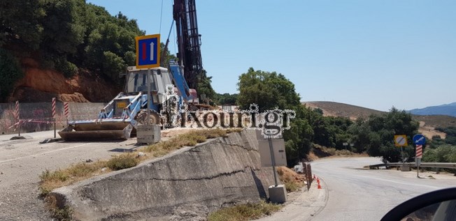 Συνεχίζονται οι εργασίες αποκατάστασης στο οδικό δίκτυο στην Κριτονού….