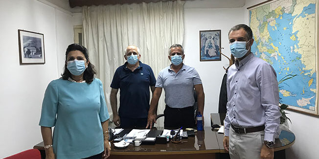 Εντατικοποίηση ελέγχων ζήτησε η Περιφερειάρχης  σε συσκέψεις με το Λιμεναρχείο και την Αστυνομία στη Λευκάδα
