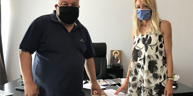 Ορκωμοσία νέας κοινοτικού συμβούλου.