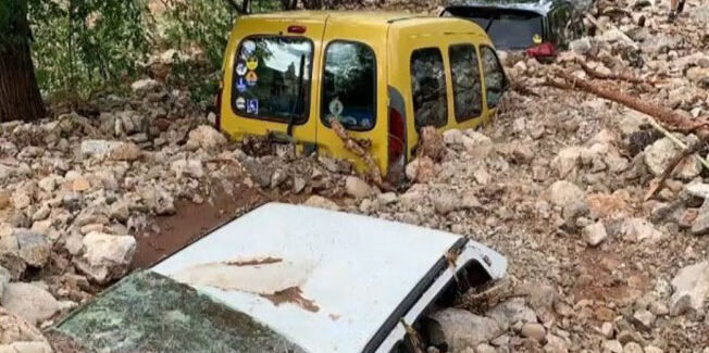 Δυό βδομάδες μετά το καταστροφικό πέρασμα του “Ιανού” σε  Άσσο και Φισκάρδο. (Video)