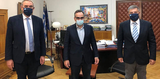 Επίσκεψη στο Υπουργείο Υγείας με τον Βουλευτή Ζακύνθου κ. Ακτύπη