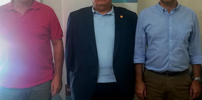 «Ο Πρύτανης του Πανεπιστημίου Πατρών επισκέφθηκε τα γραφεία του  ΓΕΩΤ.Ε.Ε. στην Πάτρα»