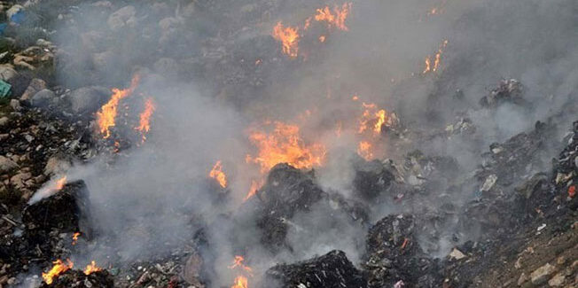 Το θέμα της πυρκαγιάς στο ΧΥΤΥ στο Δημοτικό Συμβούλιο