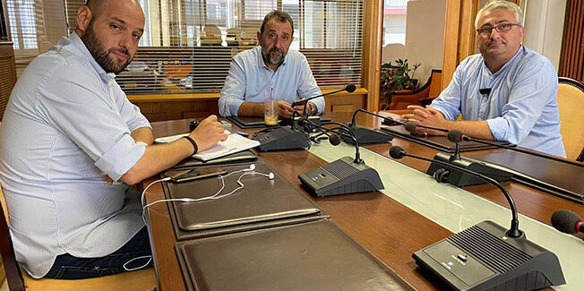 ΣΥΝΑΝΤΗΣΗ  ΤΟΥ ΠΡΟΕΔΡΟΥ ΤΟΥ ΕΠΙΜΕΛΗΤΗΡΙΟΥ ΣΤΑΥΡΟΥ ΣΠΑΘΗ ΜΕ ΤΟΝ ΠΡΟΕΔΡΟ ΤΟΥ ΕΠΙΜΕΛΗΤΗΡΙΟΥ ΚΑΡΔΙΤΣΑΣ,