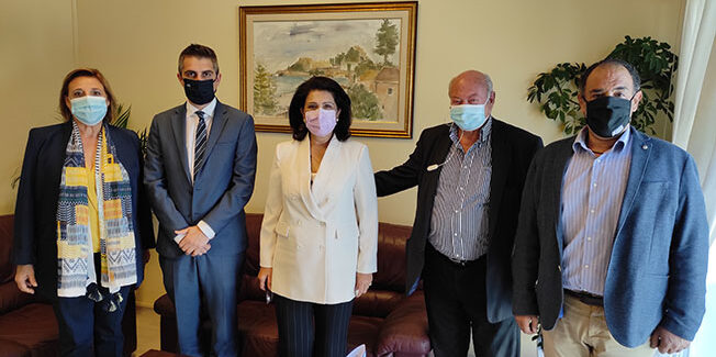 Ο Πρόεδρος της ΠΕΔ-ΙΝ κ. Αλ. Παρίσης σε συναντήσεις στην Αθήνα  και στην Κέρκυρα για την προώθηση θεμάτων των Δήμων.