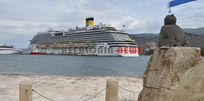 Επίσκεψη κρουαζιερόπλοιου στο Αργοστόλι εν μέσω πανδημίας.