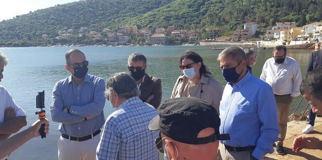 Επίσκεψη του Υπουργού κ. Πλακιωτάκη και κυβερνητικού κλιμακίου  στο νομό Κεφαλονιάς και Ιθάκης