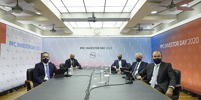 Investor Day 2020 του Ομίλου ΔΕΗ που πραγματοποιήθηκε σε ειδική  διαδικτυακή εκδήλωση.