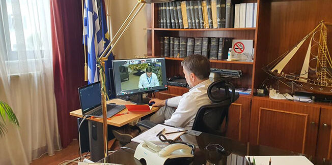 Σε τηλεδιάσκεψη όλοι οι χωρικοί Αντιπεριφερειάρχες της χώρας