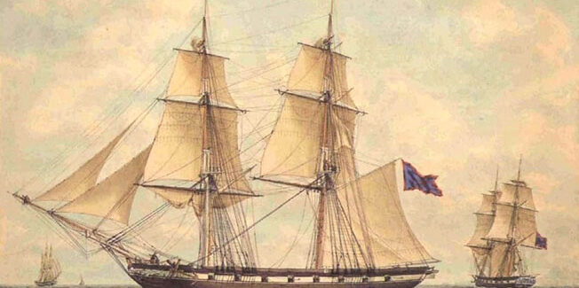 Ναυάγιο τουρκικής κορβέτας στην Ιθάκη στις 10 Δεκεμβρίου 1823 …..