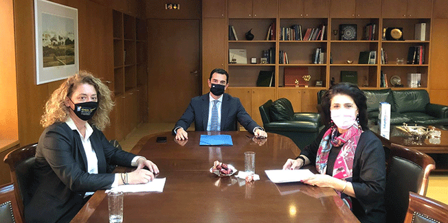 Διαχείριση απορριμμάτων και αποκαταστάσεις από τον «Ιανό» στο επίκεντρο των συναντήσεων της Περιφερειάρχη με Πέτσα, Σκρέκα και Αμυρά