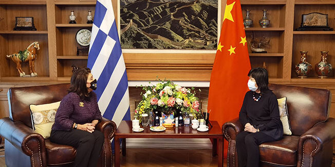 Πιο… κοντά στα Ιόνια Νησιά θέλει να φέρει την Κίνα η Ρόδη Κράτσα-Τσαγκαροπούλου