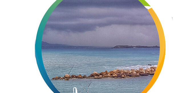 Στο ενδιάμεσο μιάς καταιγίδας, η φύση μεταμορφώνεται.