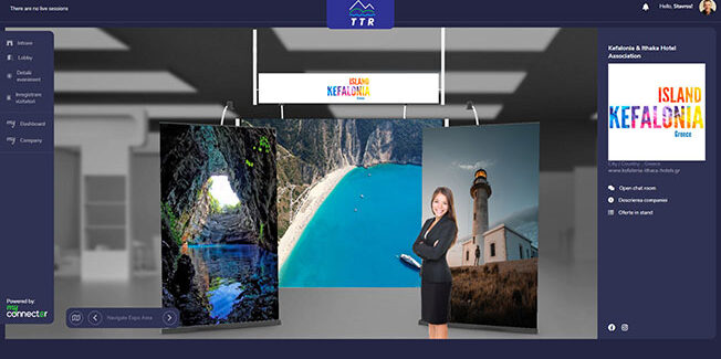 Συμμετοχή της Κεφαλονιάς στην διαδικτυακή έκθεση τουρισμού TTR  στην Ρουμανία .