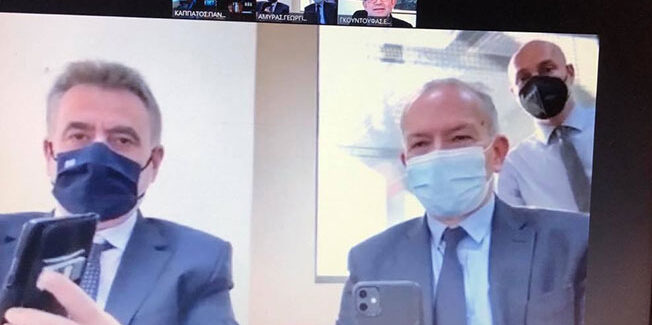 Τηλεδιάσκεψη με τον Υφυπουργό Περιβάλλοντος κ. Αμυρά για τους Δασικούς Χάρτες