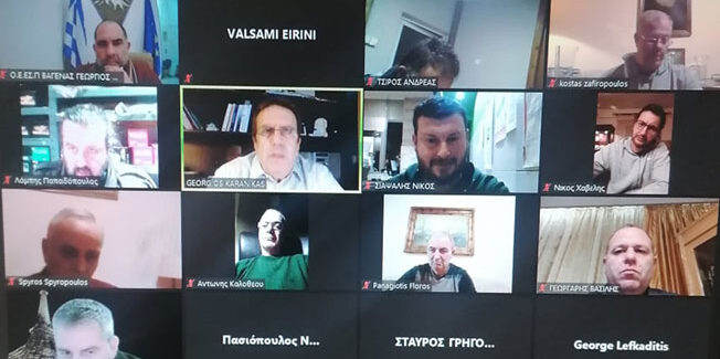 Μέσω τηλεδιάσκεψης πραγματοποιήθηκε συζήτηση μεταξύ του Δ.Σ. της Ο.Ε.ΕΣ.Π.