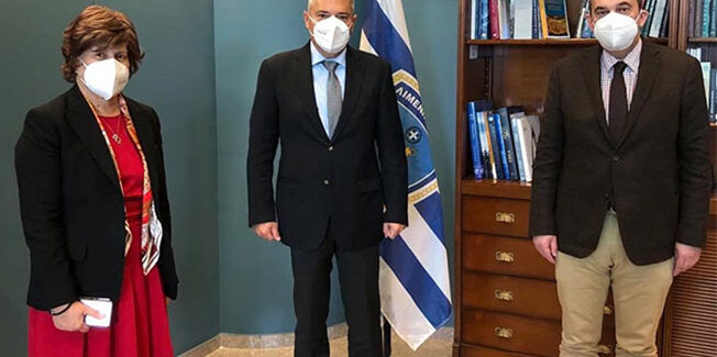 Συνάντηση με τον Υπουργό Ναυτιλίας και Νησιωτικής Πολιτικής