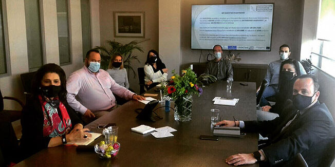 Επίσκεψη της Περιφερειάρχη Ιονίων Νήσων κ. Ρόδη Κράτσα- Τσαγκαροπούλου στα γραφεία της ΔΕΠ