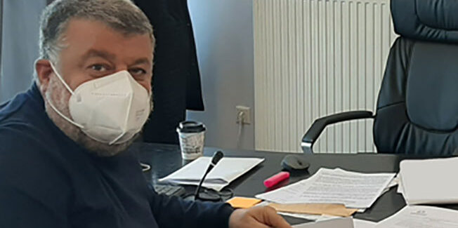 Ενημέρωση σχετικά με δημοσίευμα στα Τοπικά ΜΜΕ για το έργο της  Αποκατάστασης του οδικού άξονα περιοχής «Λαγκάδας»