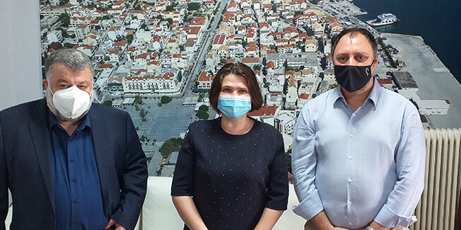 Επίσκεψη της Πρέσβειρας της Σλοβακίας στο Δημαρχείο