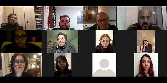 Διαδικτυακές συζητήσεις και μαθήματα από το Θεατρικό Εργαστήρι Σύγχρονης Τέχνης