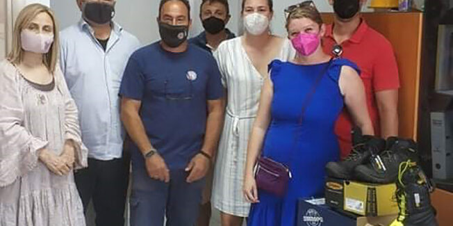 Ευχαριστίες από τον Αντιδήμαρχο Πολιτικής Προστασίας.