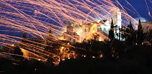 Ο παλιός κεφαλονίτικος  ρουκετοπόλεμος