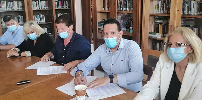 Τις έδρες του Ιονίου Πανεπιστημίου στα Επτάνησα, επισκέφθηκε ο Πρύτανης του Ακαδημαϊκού Ιδρύματος, Ανδρέας Φλώρος,