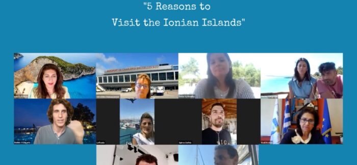 Διαδικτυακή συνάντηση εκπροσώπων των Ιονίων Νήσων,