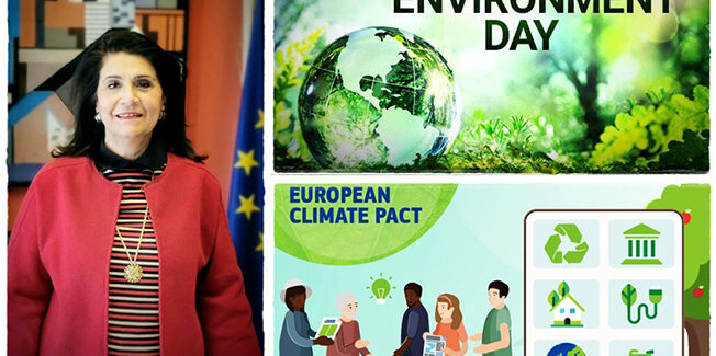 Πρεσβευτής του Ευρωπαϊκού Συμφώνου για το Κλίμα η τ. Αντιπρόεδρος του Ευρωπαϊκού Κοινοβουλίου, Ρόδη Κράτσα