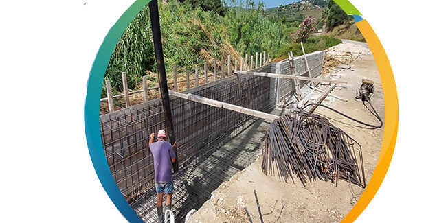 Κατασκευή Τοιχείου από την Π.Ε. Κεφαλληνίας