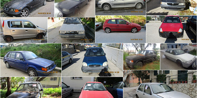 Απομάκρυνση των εγκαταλελειμμένων οχημάτων  στο Δήμο Αργοστολίου