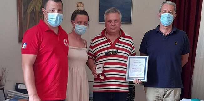 Την Κεφαλονιά, επισκέφθηκε ο Γραμματέας του Σερβικού Ερυθρού  Σταυρού Nikola Prica,