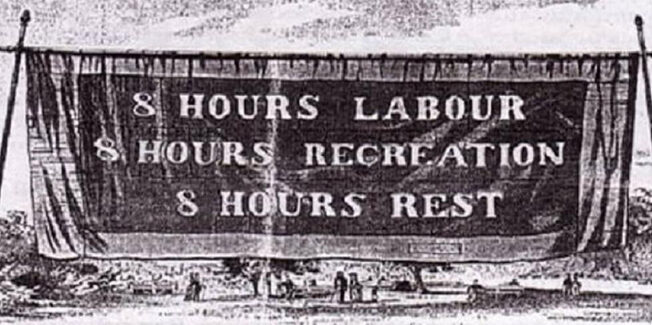 Βαγγέλης Σακκάτος: Το οκτάωρο (Σικάγο, 1886) Β΄