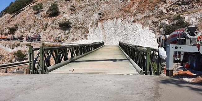 Άνοιξε η  στρατιωτική γέφυρα στο Χειμωνικό