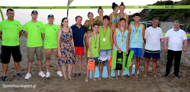 Με εντυπωσιακούς τελικούς έπεσε με απόλυτη επιτυχία η  αυλαία του  Beach Volley στον Αη Χέλη