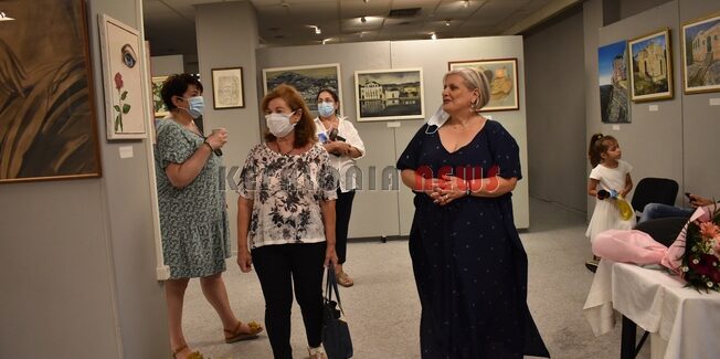 Έκθεση Ζωγραφικής και Ψηφιδωτού της Ευαγγελίας Παπαναστασάτου