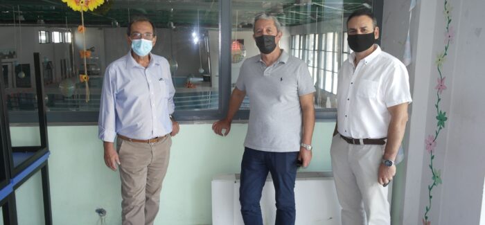 Ο Αντιδ. κ. Γιώργος Τσιλιμιδός και ο Πρόεδρος του “Ριφόρτσο” επισκέφθηκαν τον Δήμαρχο Βύρωνα