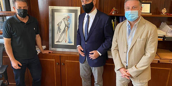 Ο Σταύρος Τραυλός συναντήθηκε με τον Ανδρέα Λοβέρδο.
