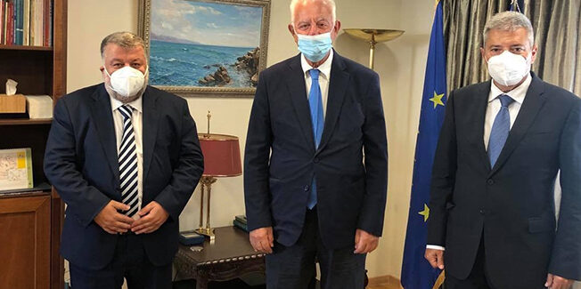 Συνάντηση με τον Αντιπρόεδρο της Κυβέρνησης κ. Παναγιώτη Πικραμμένο