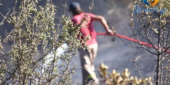 Πυρκαγιά ξέσπασε σήμερα το μεσημέρι στην περιοχή της Κουνόπετρας.