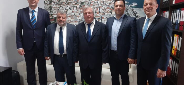 ΕΠΙΣΚΕΨΗ ΑΝΤΙΠΡΟΣΩΠΕΙΑΣ ΤΟΥ ΔΗΜΟΥ ΤΟΥ ΣΑΜΠΑΤΣ  ΣΤΟ ΑΡΓΟΣΤΟΛΙ
