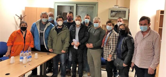 Συνάντηση με Προέδρους δώδεκα Τοπικών Κοινοτήτων της Ερίσου