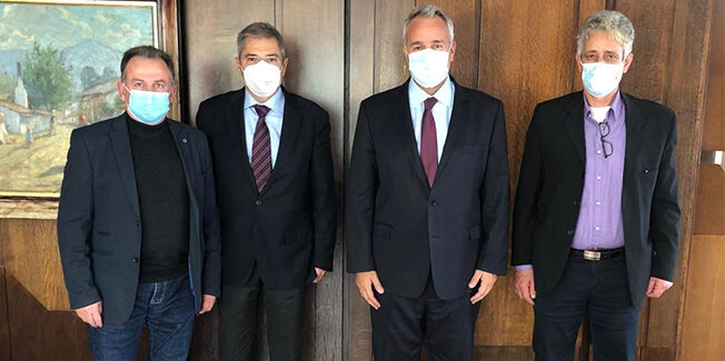 Συνάντηση με τον Υπουργό Εσωτερικών κ. Μάκη Βορίδη ……