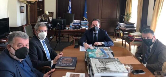 Συνάντηση με τον Αναπληρωτή Υπουργό Εσωτερικών Στέλιο Πέτσα