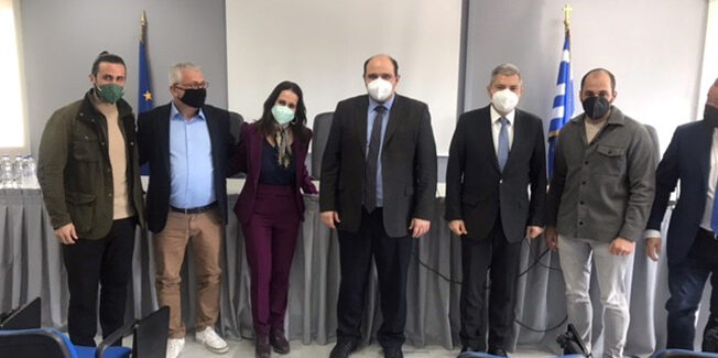 Η N.Ε. ΤΕΕ Κεφαλονιάς & Ιθάκης συναντήθηκε Κεφαλληνίας με τον υφυπουργό παρά τω πρωθυπουργό Χρήστο Τριαντόπουλο