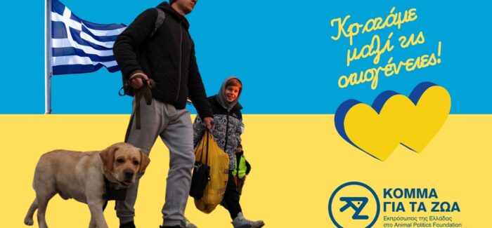 To Κόμμα για τα Ζώα στην ελληνική κυβέρνηση: Κρατήστε ενωμένες τις οικογένειες των προσφύγων ……