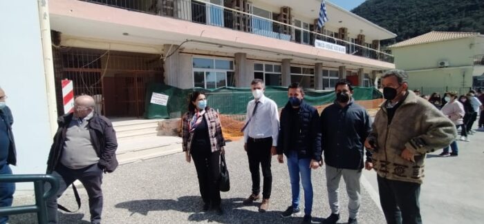 Η Περιφερειάρχης Ιονίων Νήσων, Ρόδη Κράτσα-Τσαγκαροπούλου,  στη Λευκάδα