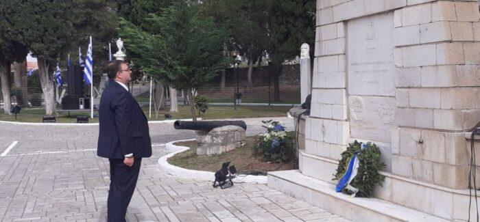 Στο Μεσολόγγι ο Γ. Κατσιβέλης για τις τριήμερες εορταστικές εκδηλώσεις για την 196η επέτειο της Ηρωϊκής Εξόδου